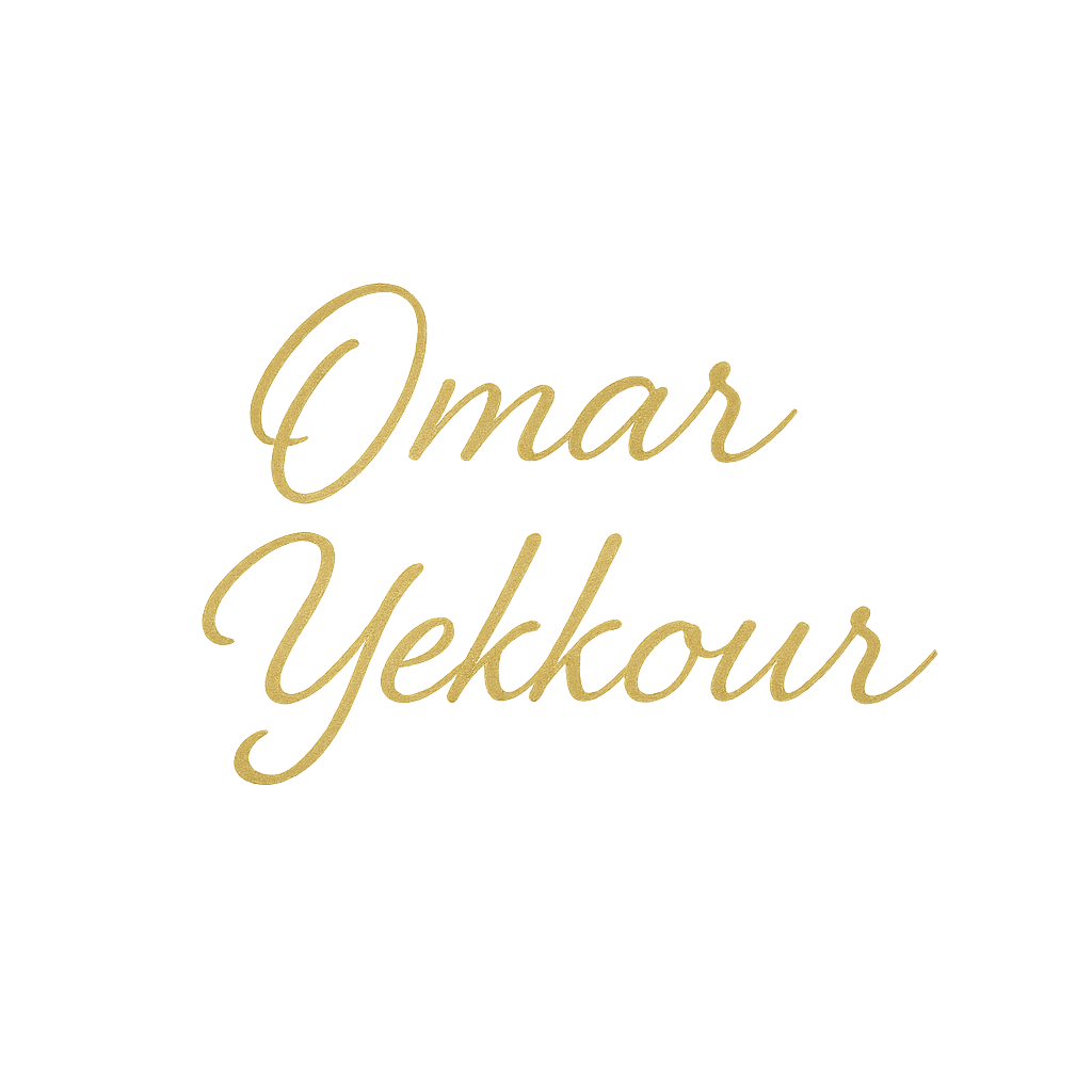 Signature dorée d’Omar Yekkour, fondateur de ConnexImpact